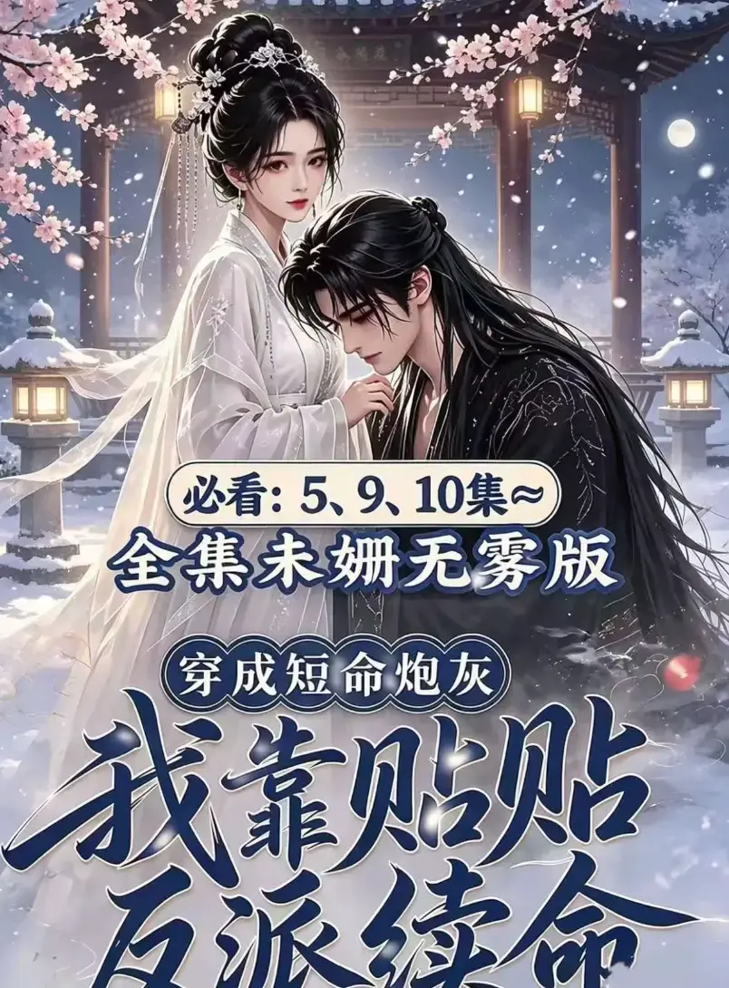 AI漫剧《穿成短命炮灰我靠贴贴反派续命》未删减全集-无广告免费资源下载-穿书超甜爽剧高清在线追剧